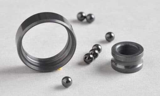 Custom silicon nitride bearing