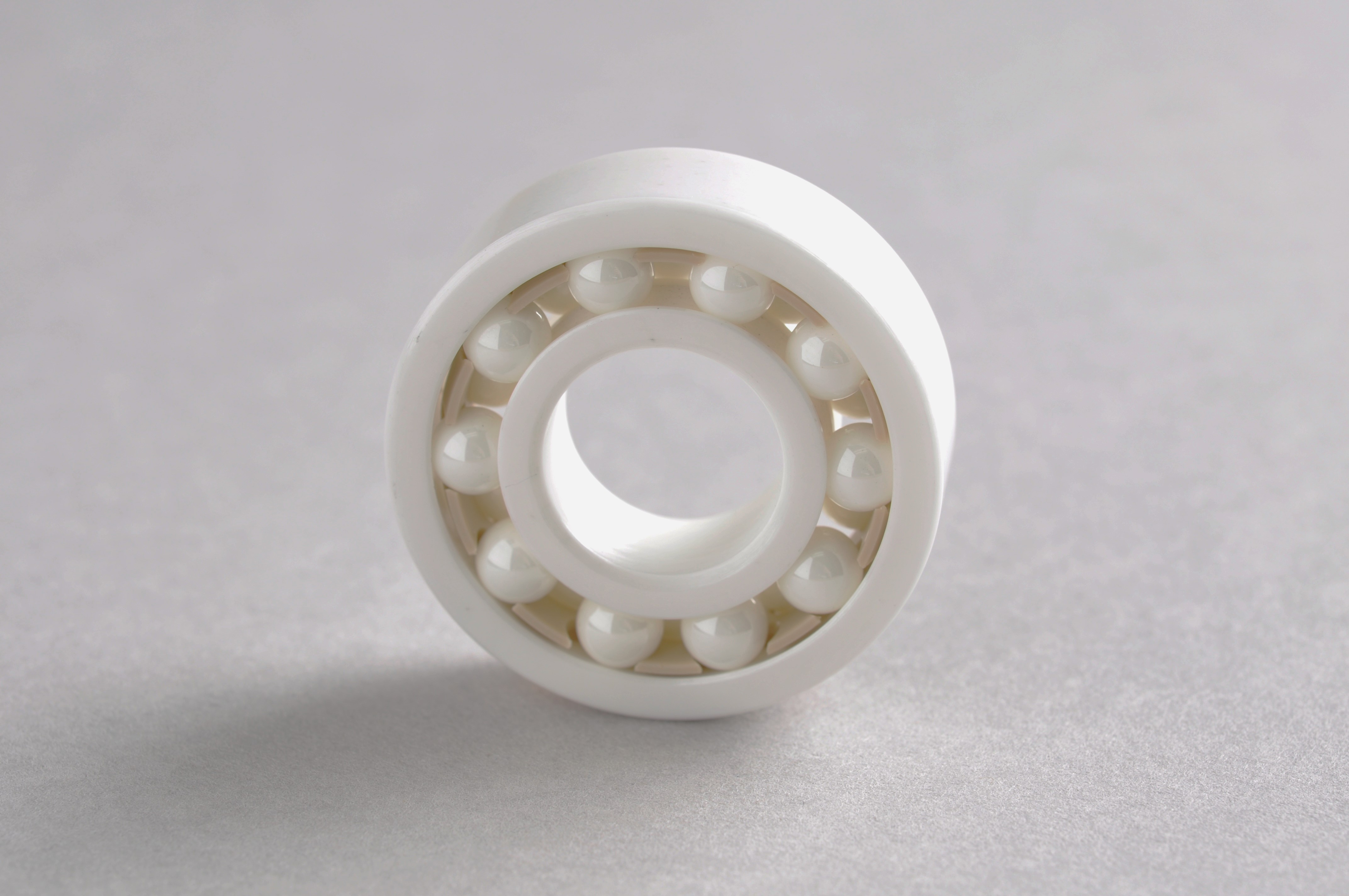 Full Ceramic 608 8x22x7 Miniature Ball Bearings ZrO2 Zirconia White Premium 