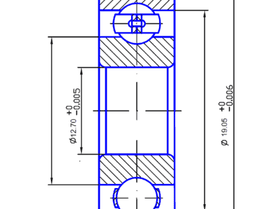 R1212 ceramic bearing