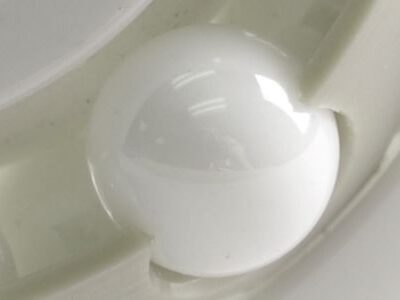Zirconia ball in a full ceramic bearing