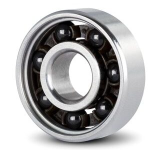 Hybrid deep groove ball bearings inch